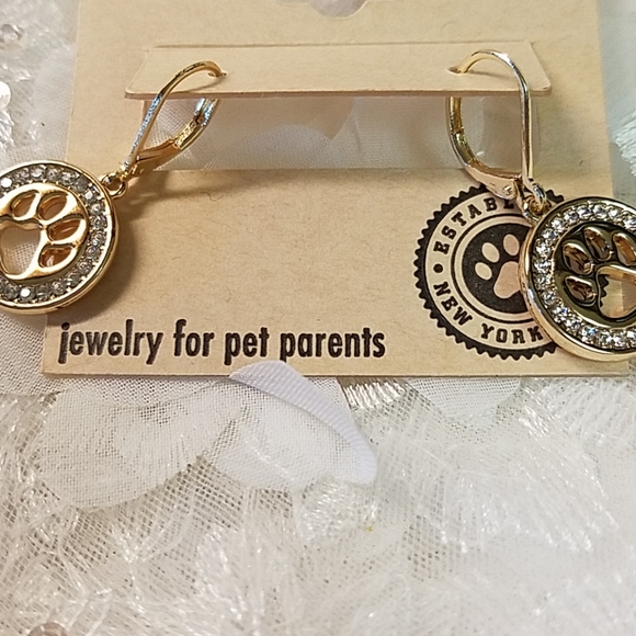Brand New Pet Friends CZ Earrings - Picture 4 of 7
